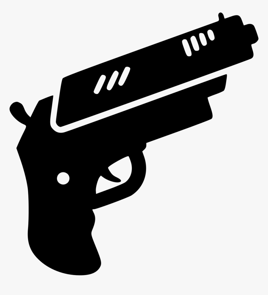 Pistol Vector Graphics Firearm Image Computer Icons - Icon Pistol Png Free, Transparent Png, Free Download