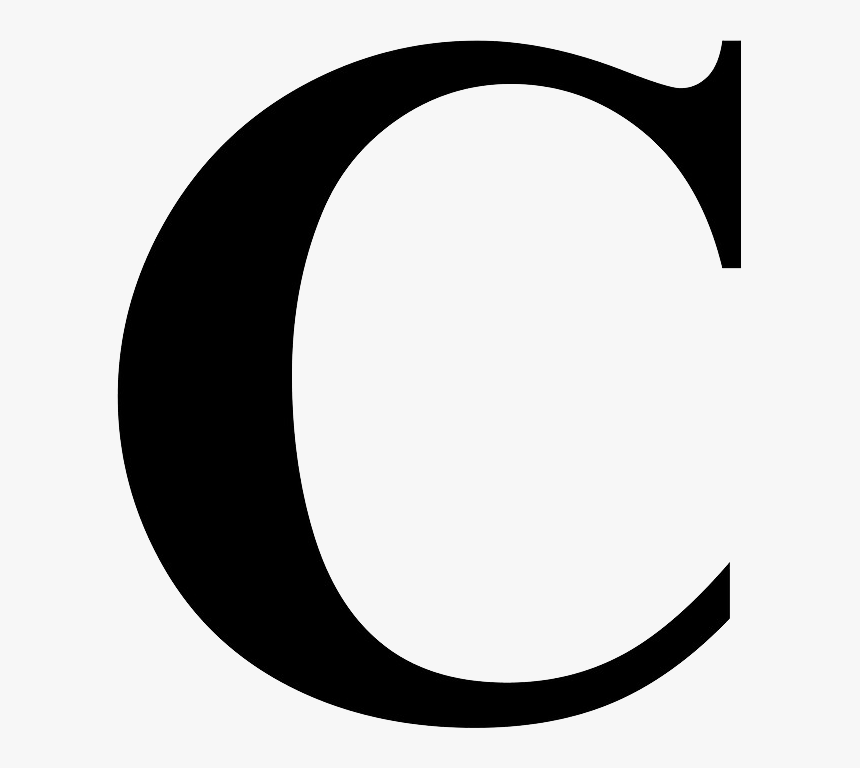 C Letter Png Free Image - Letter C Times New Roman, Transparent Png, Free Download