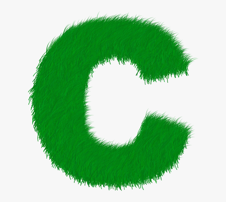 Letter C, Letter, C, Alphabet, Green, Grass, Prato - Transparent Letter C Png, Png Download, Free Download