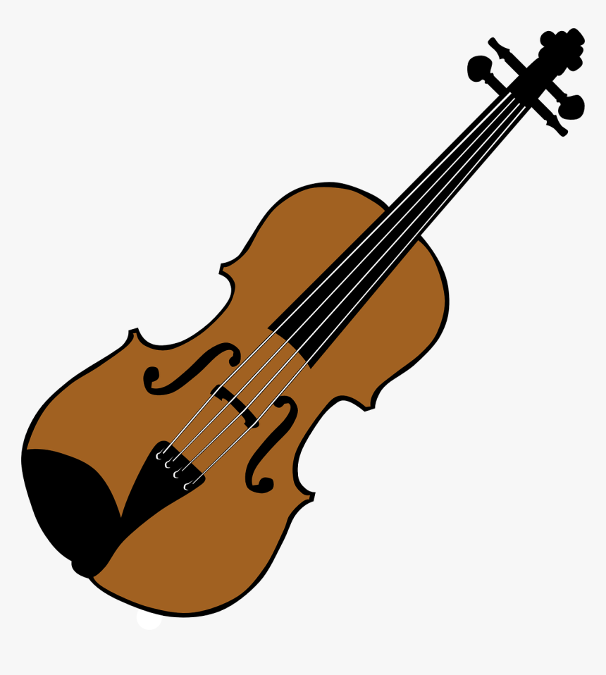 Violin, Fiddle, Stringed Instrument, Musical Instrument - Violin Clipart, HD Png Download, Free Download