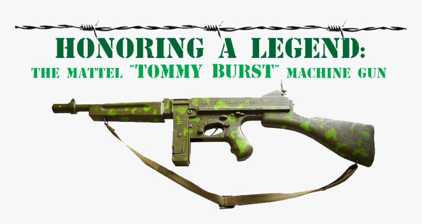 Tommy Burst - 1960 Toy Machine Gun, HD Png Download, Free Download