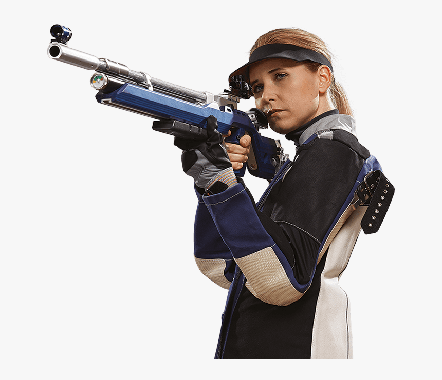 Sport-schütze Mit Luftdruckgewehr - Air Gun Shooter Png, Transparent Png, Free Download