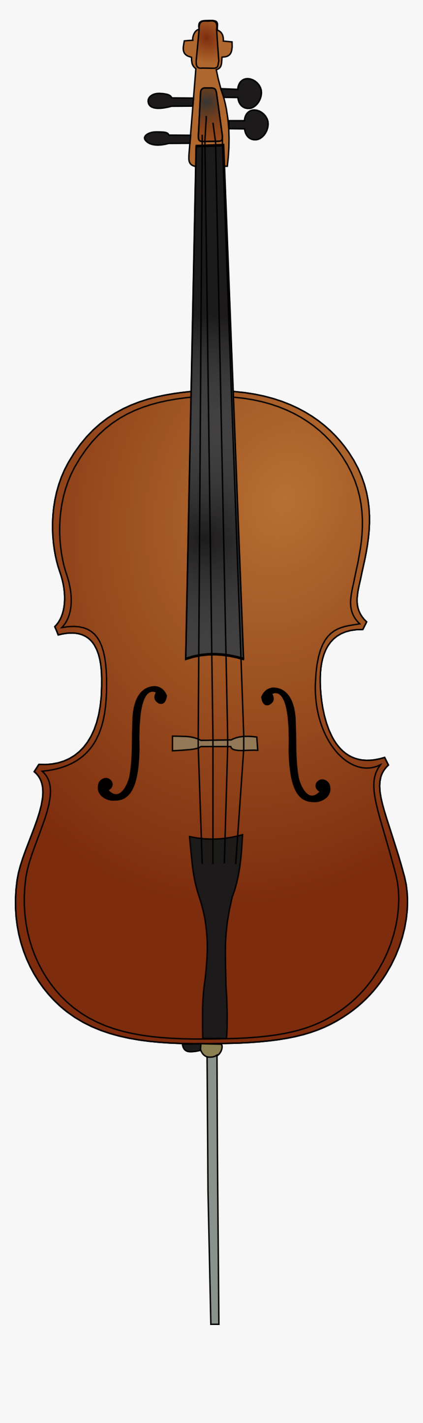 Cello Vector Violin - Cello Clipart, HD Png Download, Free Download