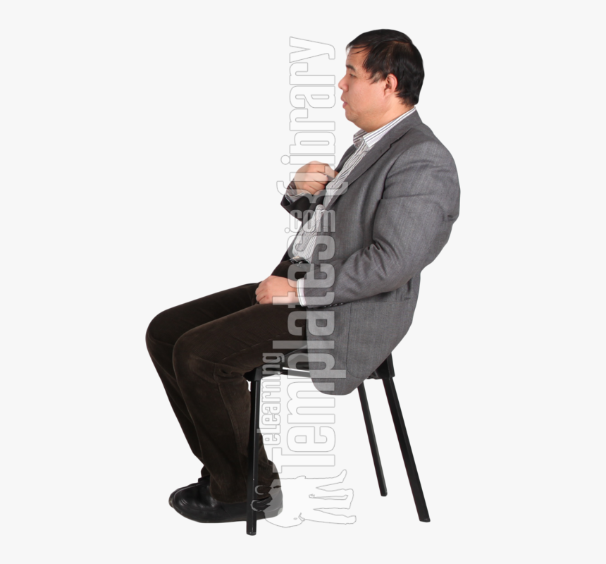 Chinese People Png Sitting, Transparent Png, Free Download