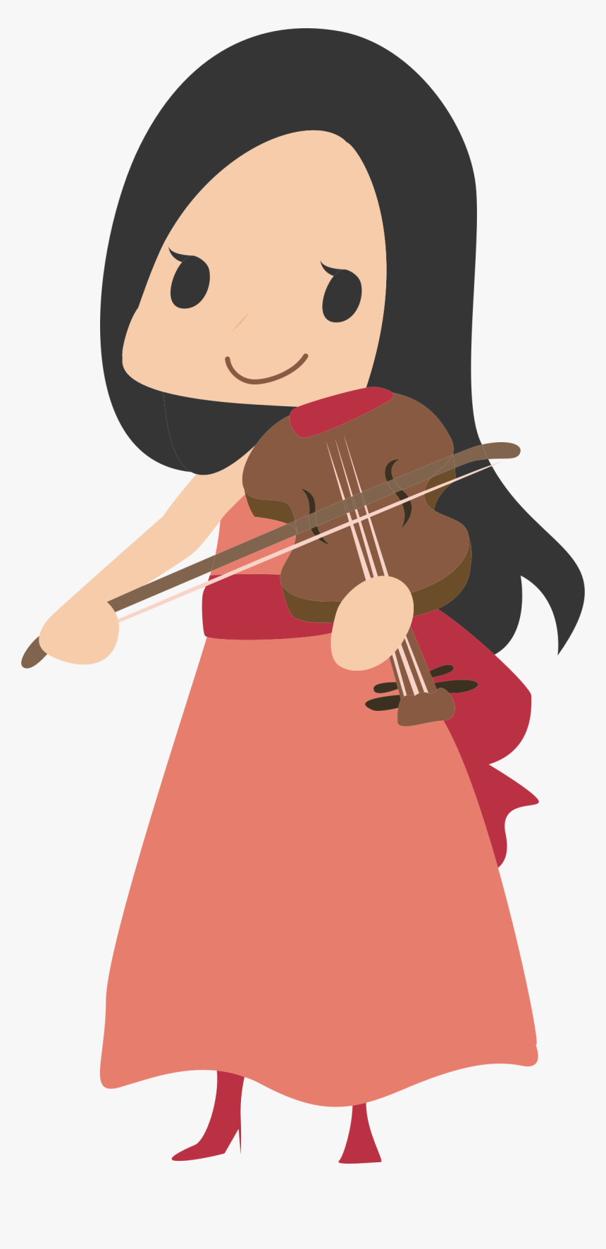 Clipart - Transparent Background Violin Image Png, Png Download, Free Download