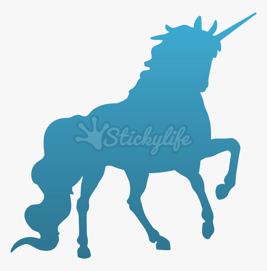 Unicorn - Unicorn Silhouette Png, Transparent Png, Free Download