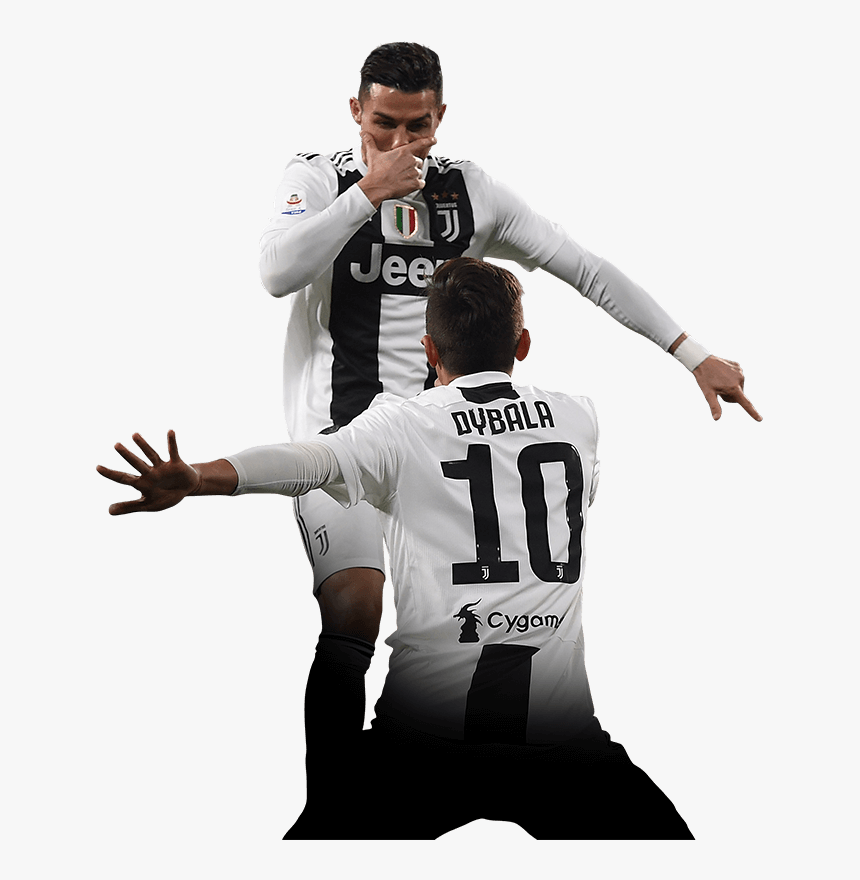 Dybala & Cr7 Celebration, HD Png Download, Free Download