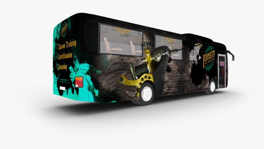 Back Side 2 - Airport Bus, HD Png Download, Free Download