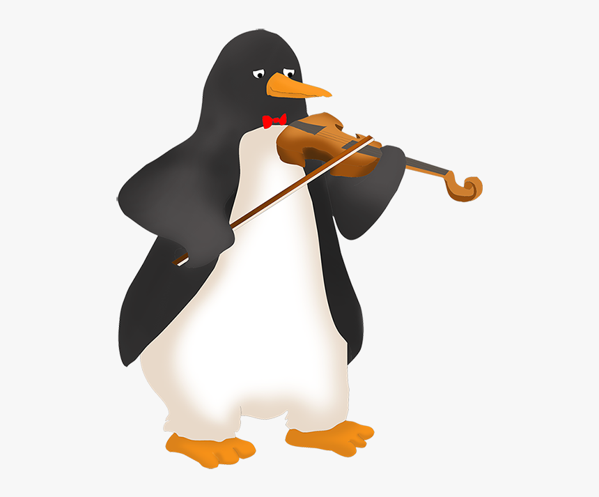 Animated Violin Clipart Clipartfest - Animal Playing Violin Cartoon, HD Png Download, Free Download