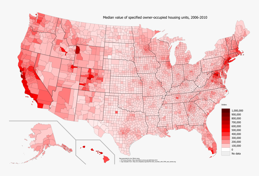 2016 Election By County, HD Png Download, Free Download