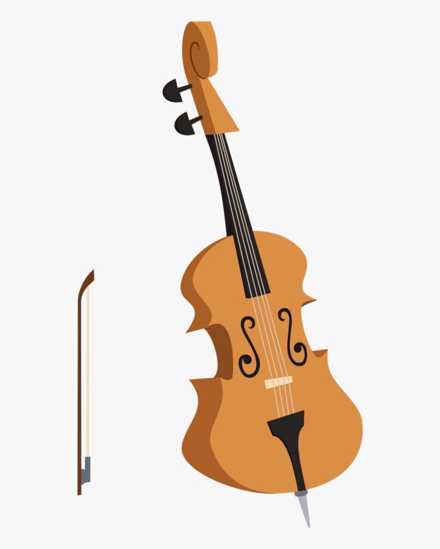 Double Bass Pictures Clipart - My Little Pony Cello, HD Png Download, Free Download