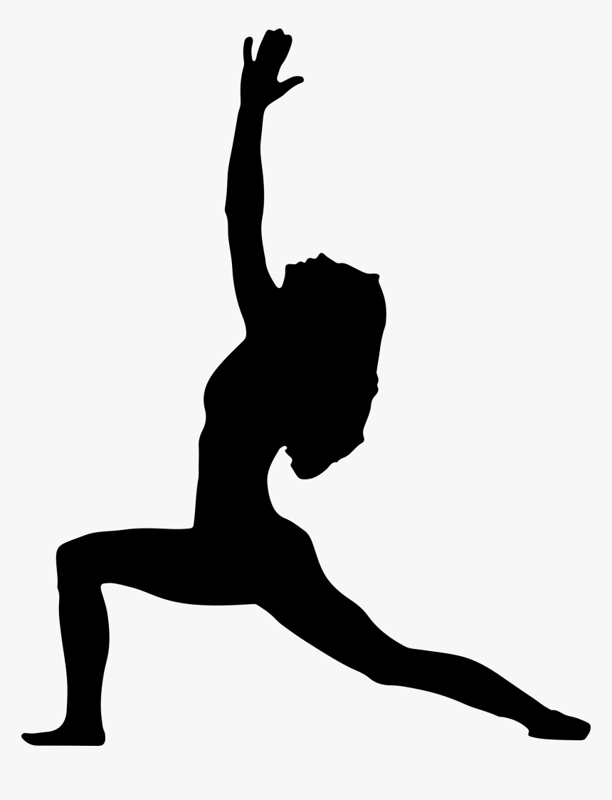 Fitness Silhouette Clip Art At Getdrawings - Yoga Poses Silhouette Png, Transparent Png, Free Download