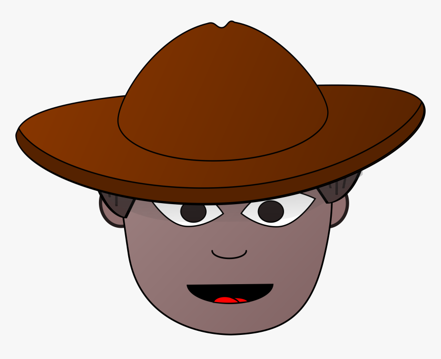 Head,fedora,sombrero - Clip Art, HD Png Download, Free Download