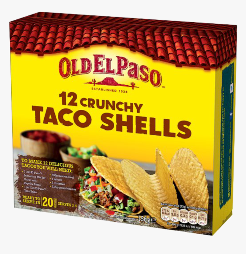 Taco Shell Old El Paso, HD Png Download, Free Download