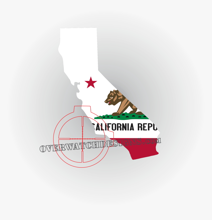 California State Outline - State Of California Design, HD Png Download, Free Download