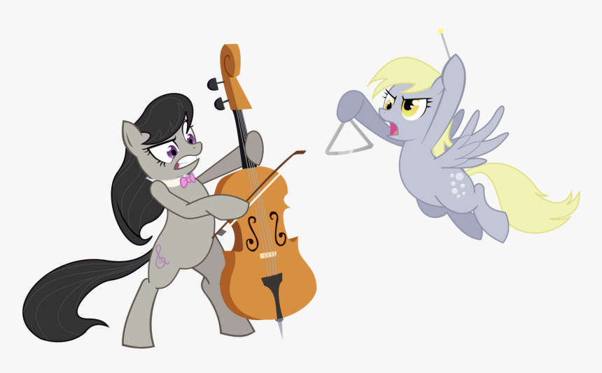 Derpy Hooves Pony Horse Mammal Vertebrate Violin Family - Octavia Pony, HD Png Download, Free Download