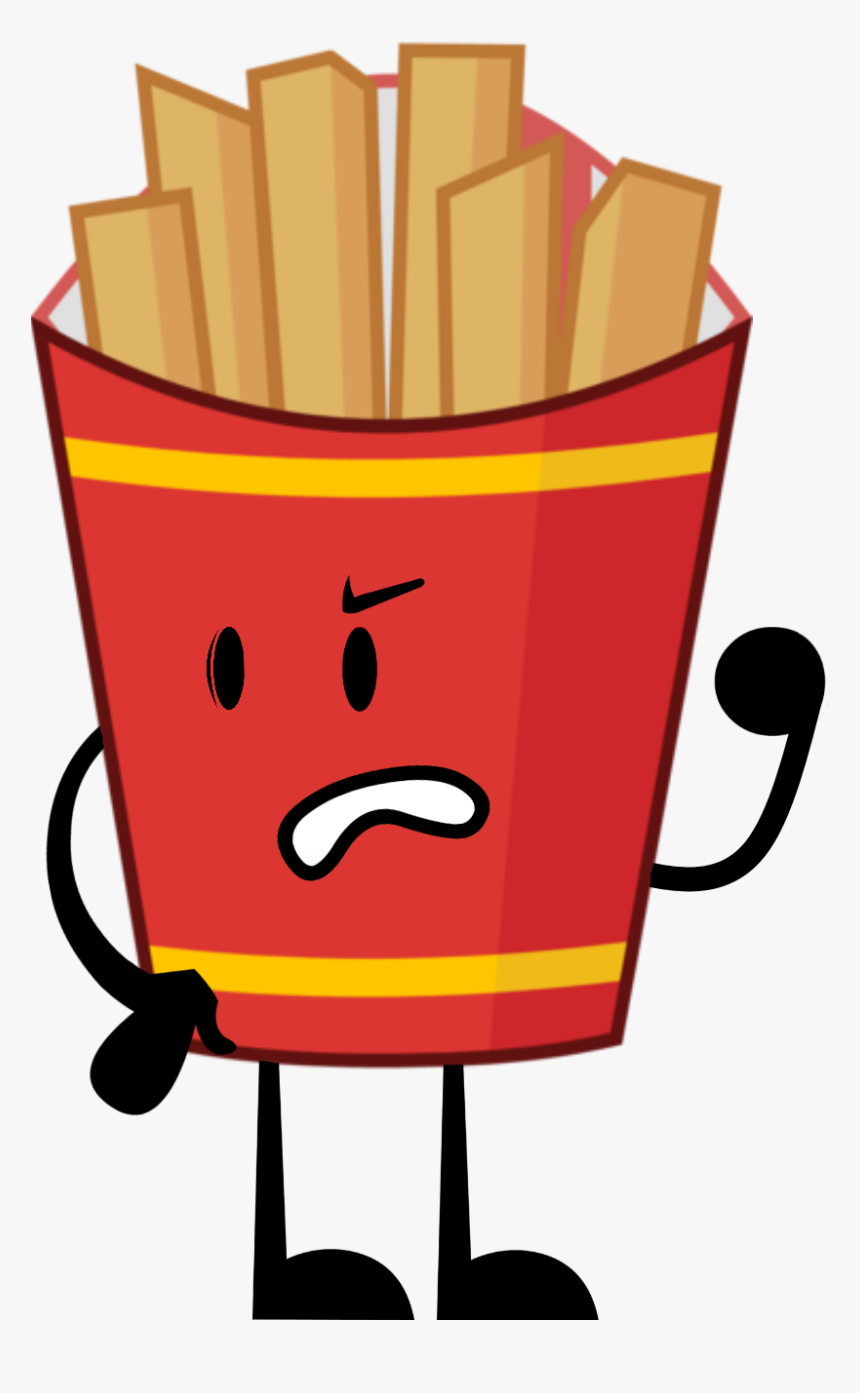 Image Fries Custom Pose Png Battle For Dream Island - Battle For Dream Island Fries, Transparent Png, Free Download