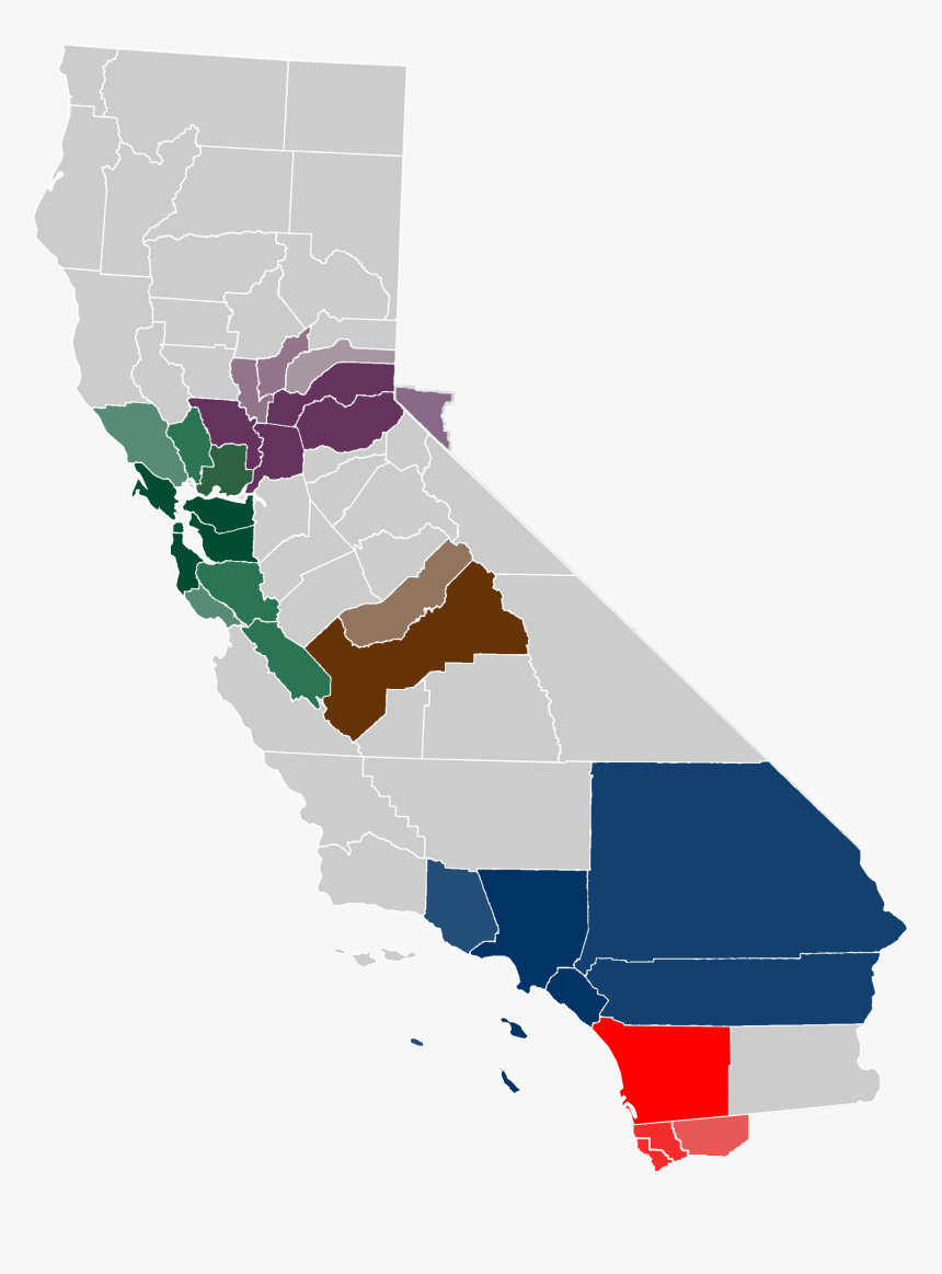 California Map, HD Png Download, Free Download