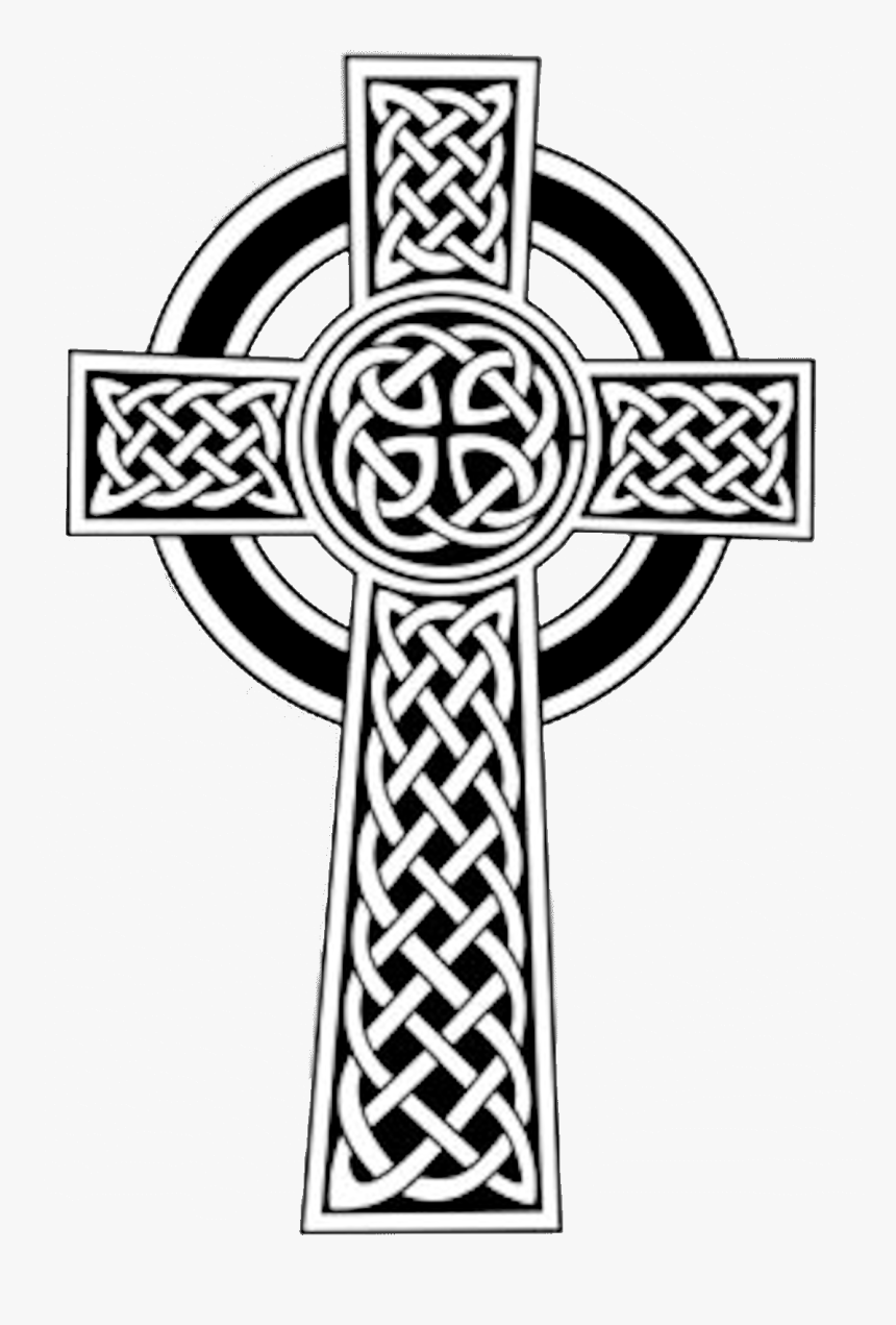 Clip Art Free Celtic Clip Art - Cross With Circle Around, HD Png Download, Free Download