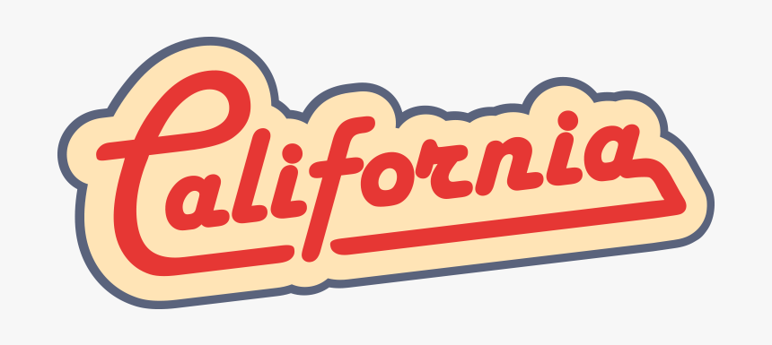 California Retro Sign - Halford, HD Png Download, Free Download