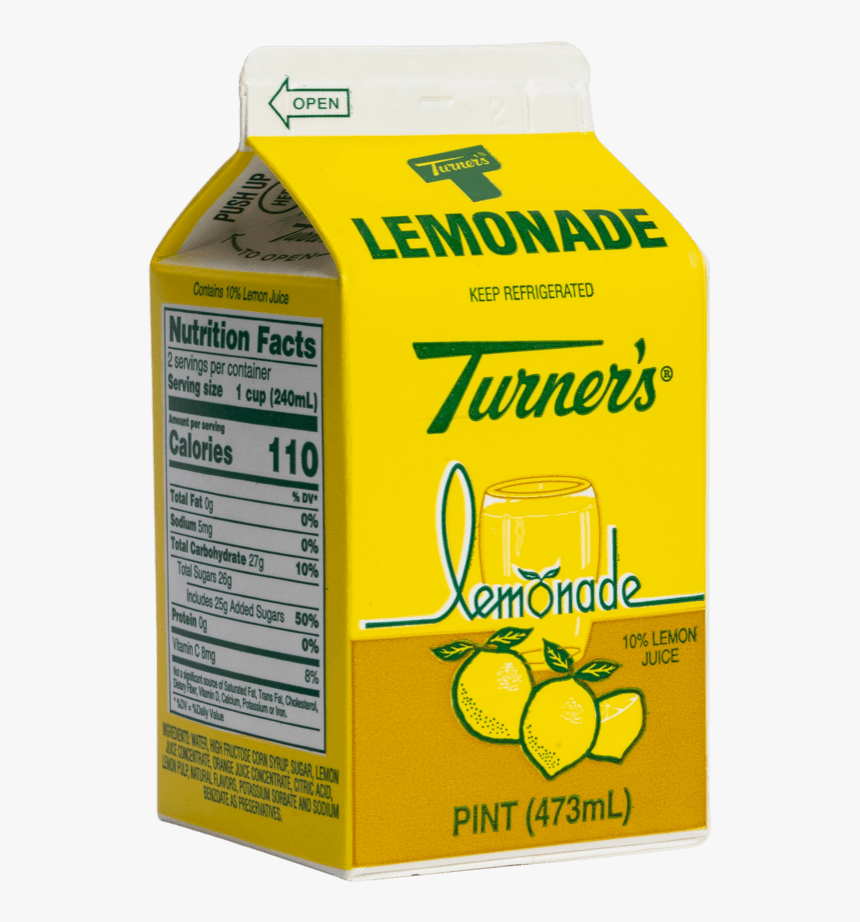 Lemonade In Milk Carton, HD Png Download, Free Download
