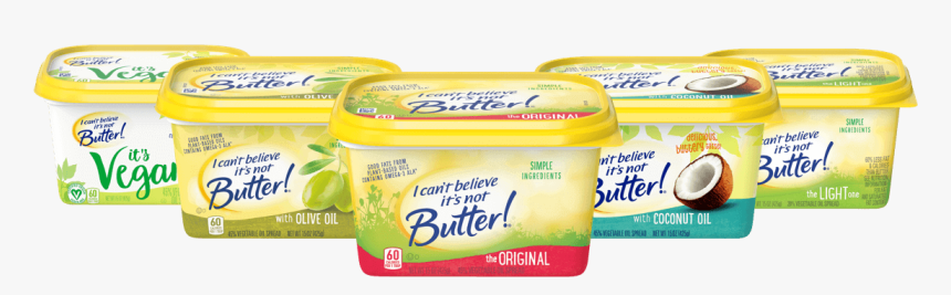 Cant Believe Its Not Butter Products, HD Png Download, Free Download