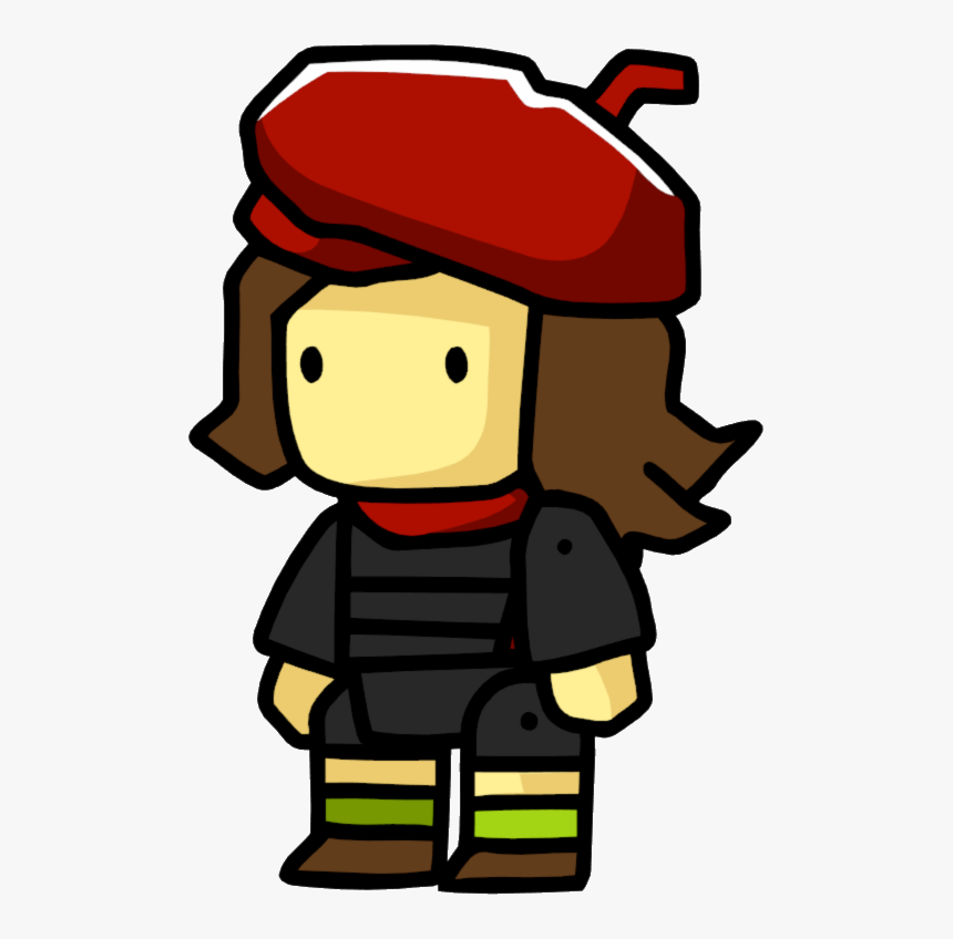 Artist Female - Leonardo Da Vinci Scribblenauts, HD Png Download, Free Download