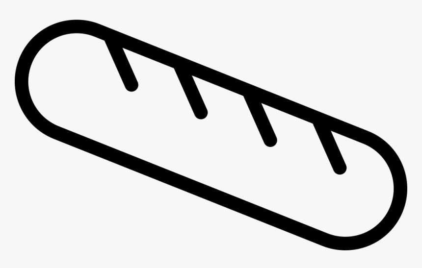 Baguette - Baguette Icon Png, Transparent Png, Free Download