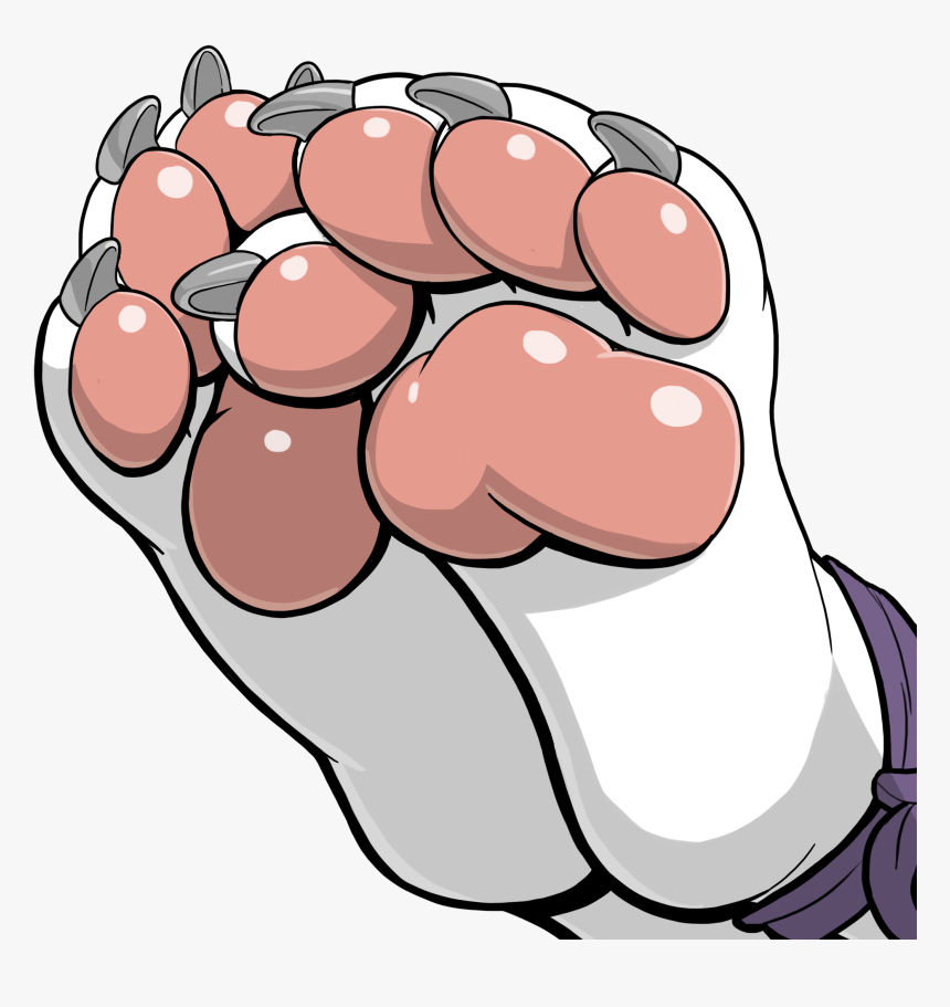Furry Paw Png - Furry Paws Png, Transparent Png, Free Download