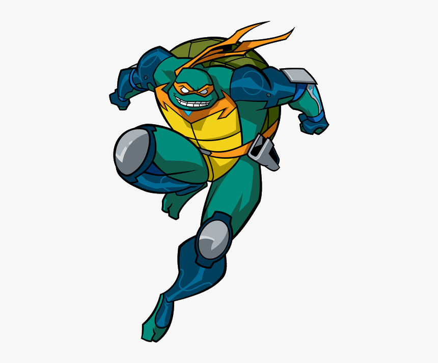 Fast Clipart Fast Superhero - Teenage Mutant Ninja Turtles Fast Forward Michelangelo, HD Png Download, Free Download