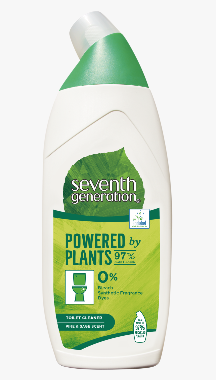 Pine & Sage Toilet Cleaner 500ml - Seventh Generation Pine & Sage Scent Toilet Cleaner, HD Png Download, Free Download