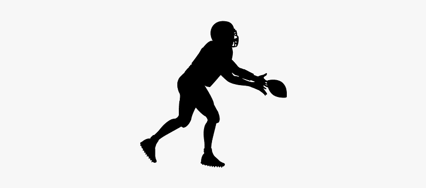 Football Player Silhouette Svg, HD Png Download, Free Download