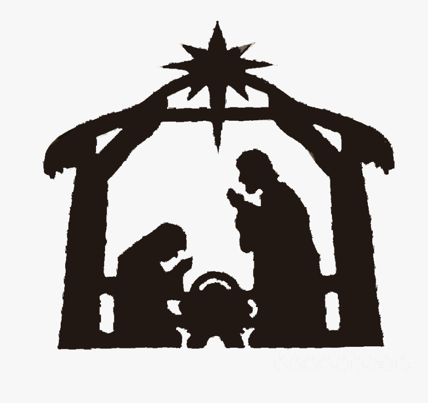 Nativity Silhouette Transparent Background, HD Png Download, Free Download