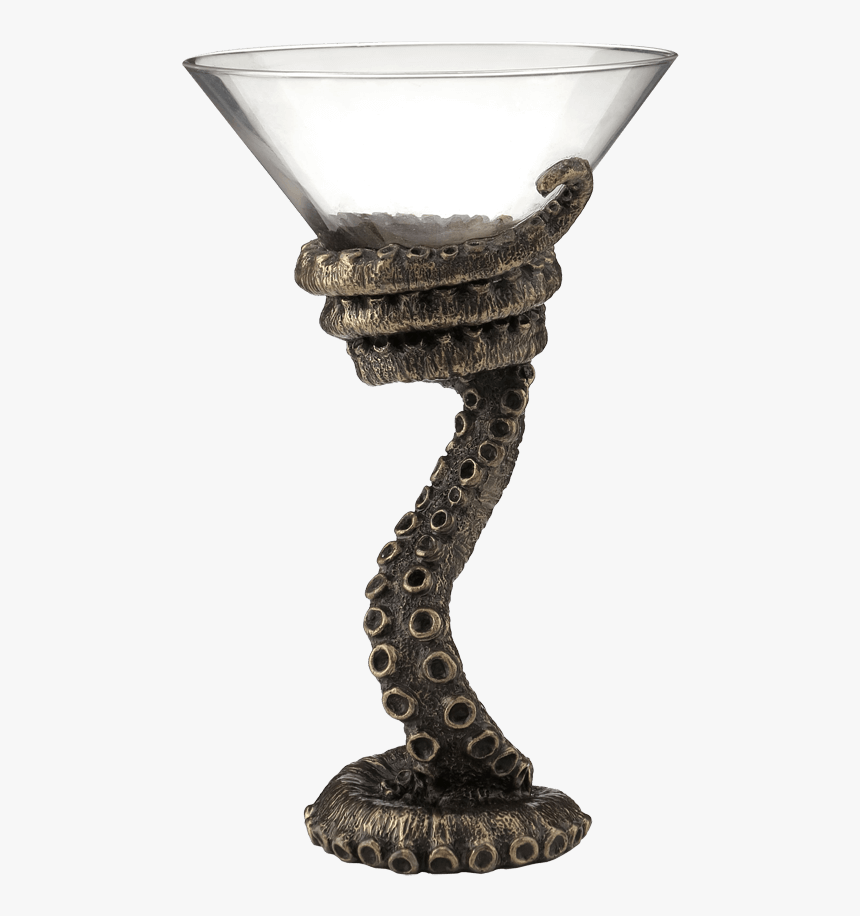 Transparent Martini Glass Png - Octopus Martini Glass, Png Download, Free Download
