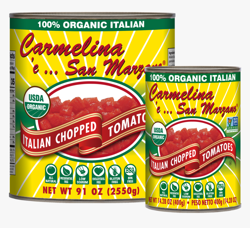 Organic Italian Chopped Tomatoes In Puree - Convenience Food, HD Png Download, Free Download