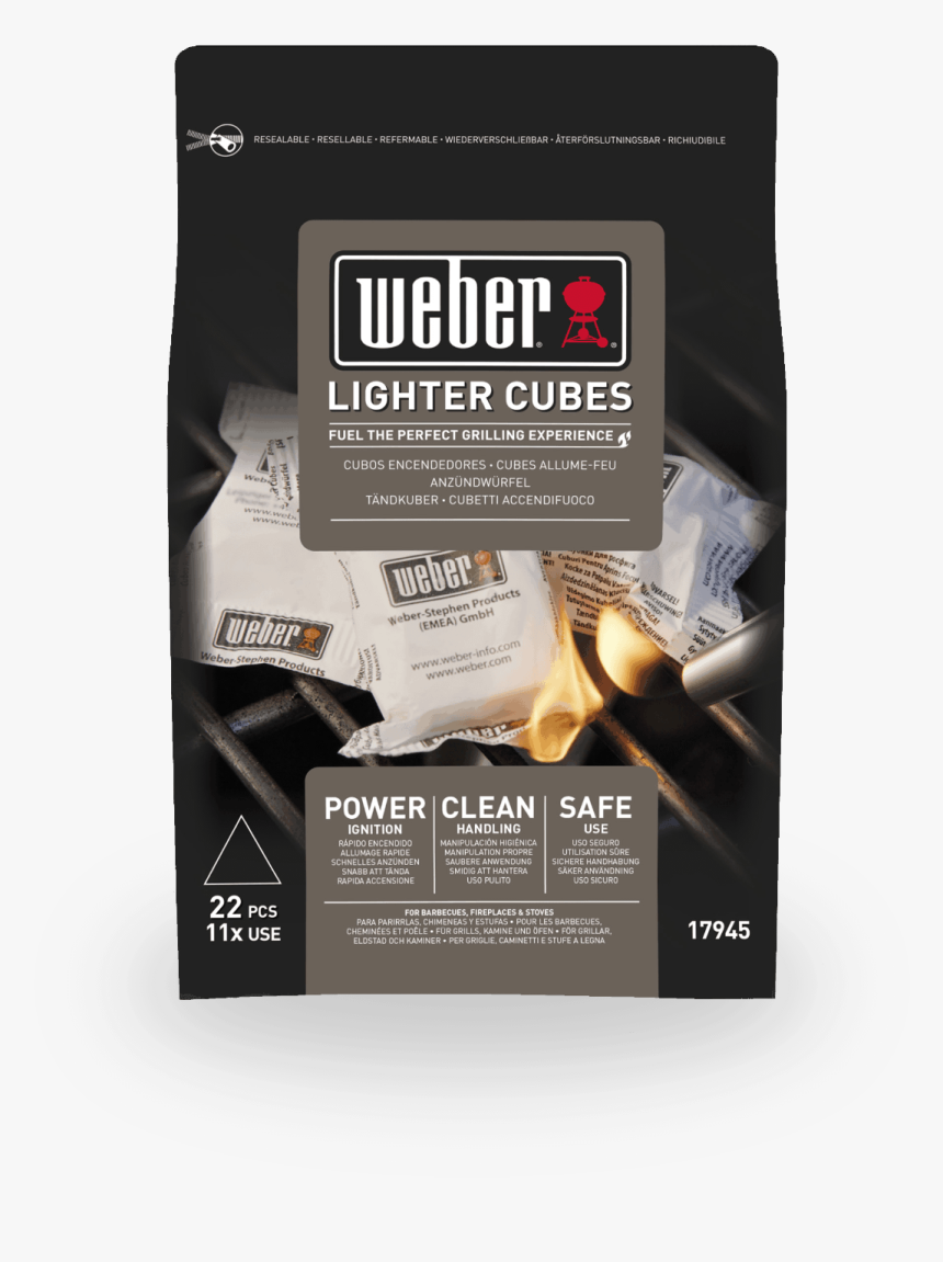 Lighter Cubes View - Weber Grill, HD Png Download, Free Download