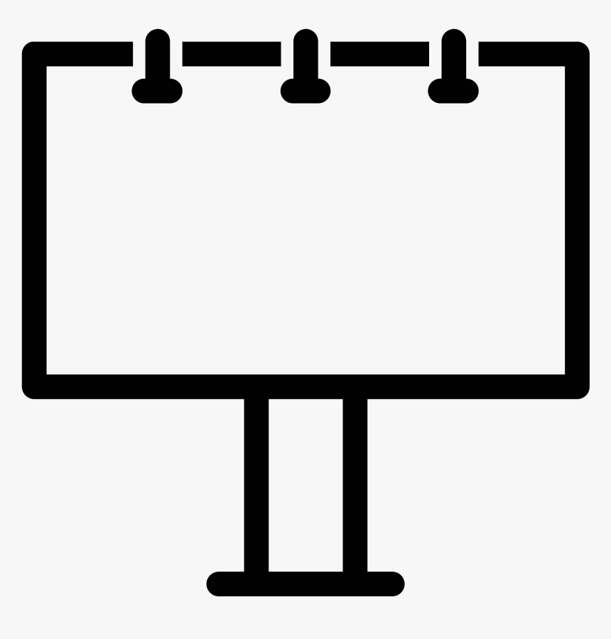 Ic Ne T L - Billboard Icon Png, Transparent Png, Free Download