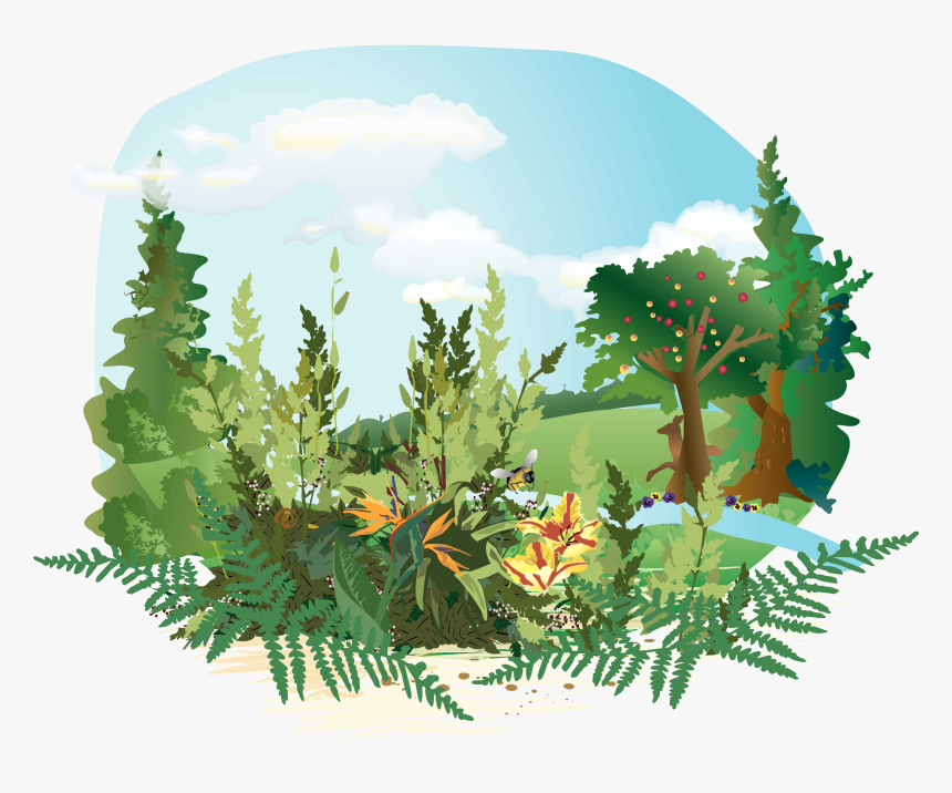 Free Garden Clip Art Clipart Images Gallery For Free - Garden Of Eden Clipart, HD Png Download, Free Download