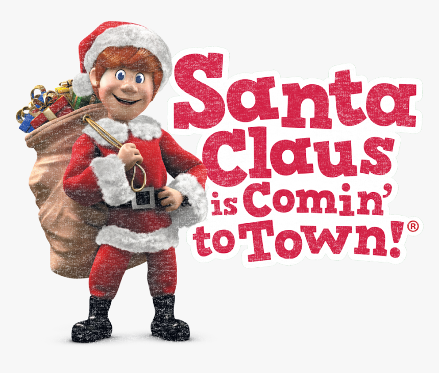 Transparent Pink Santa Hat Png - Santa Claus Is Comin To Town, Png Download, Free Download