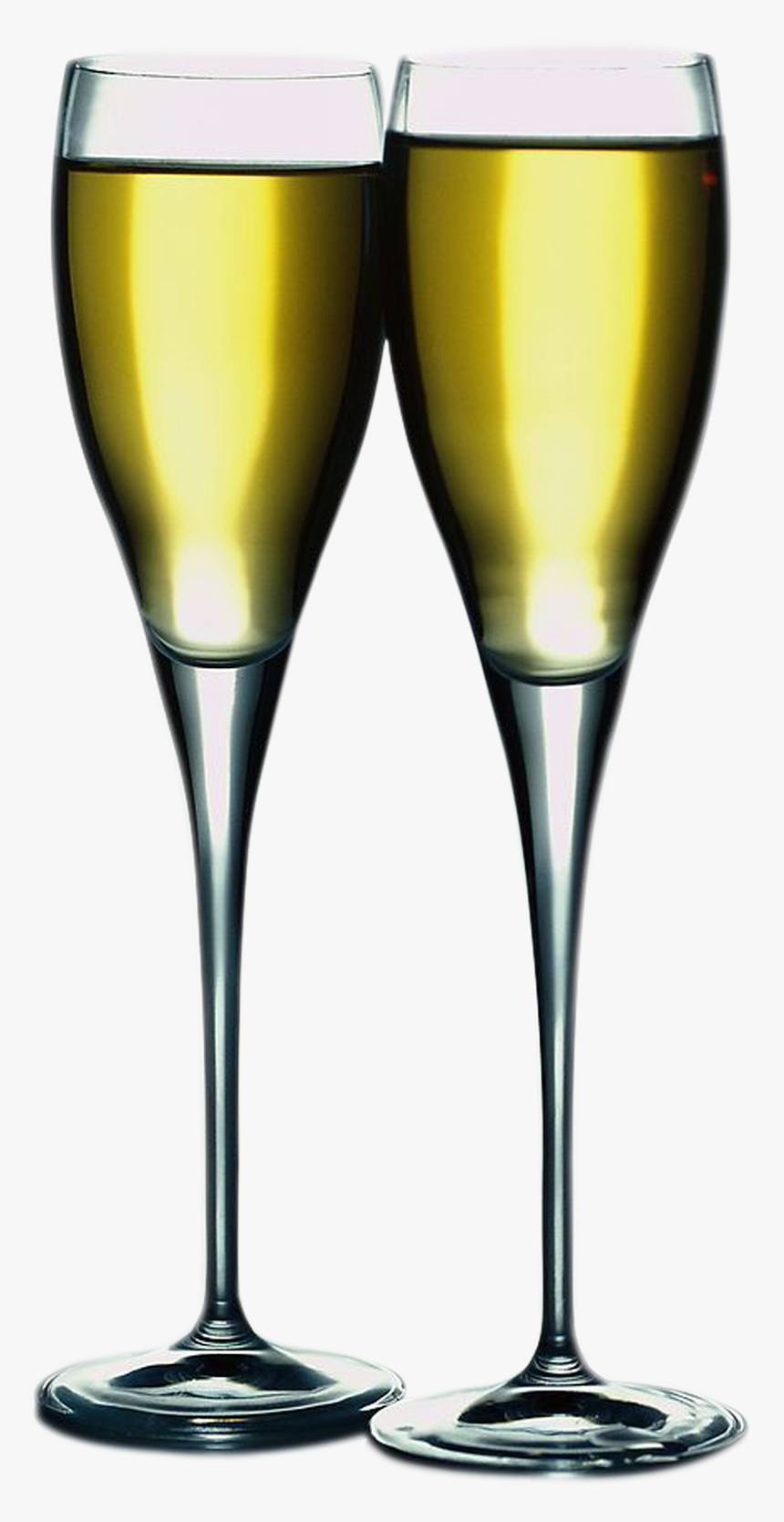 Glass Of Champagne Png - Champagne Stemware, Transparent Png, Free Download