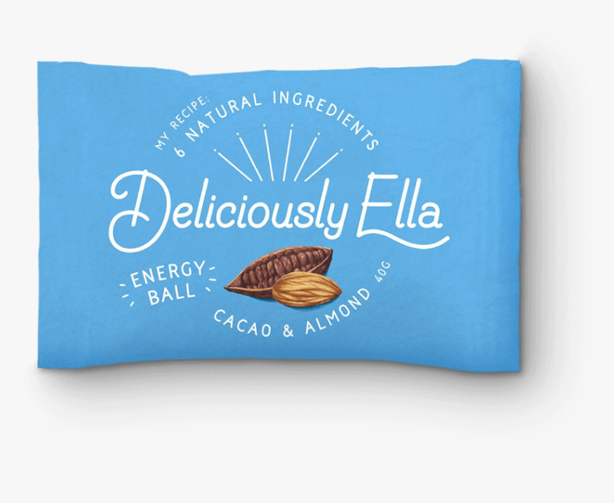 Deliciously Ella Cacao & Almond Energy Ball 1 Ball - Clam, HD Png Download, Free Download