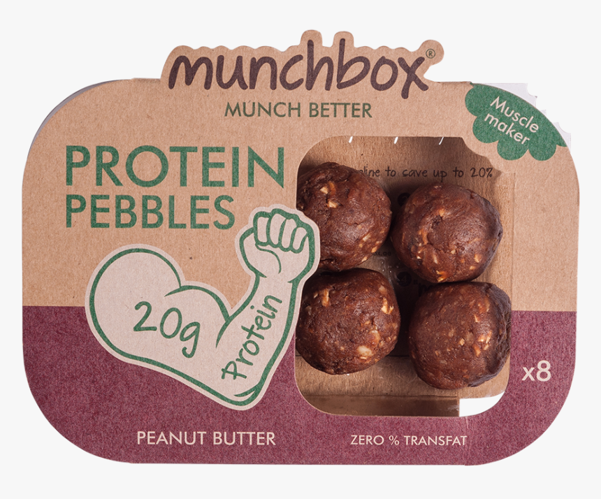 Munchbox Protein Pebbles Peanut Butter"
 Class="lazyload - Pumpernickel, HD Png Download, Free Download