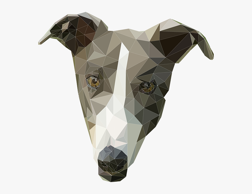 Dog Illustration Png Geometric, Transparent Png, Free Download