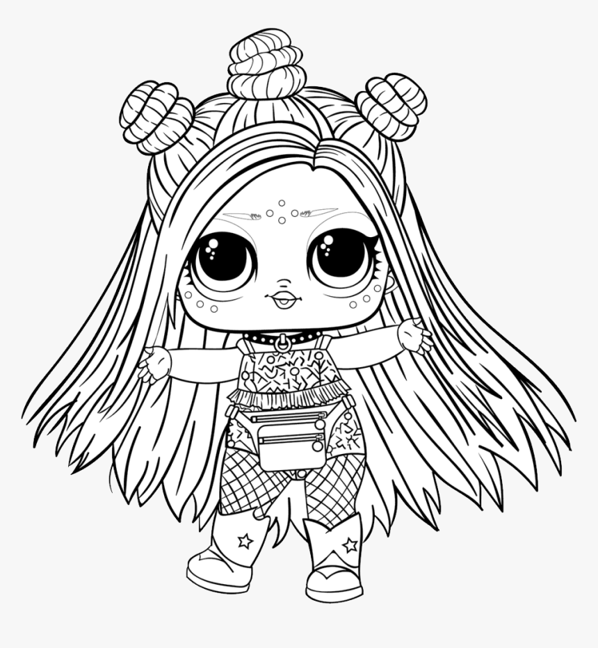 L - O - L - Surprise Doll Png - Lol Surprise Coloring Pages, Transparent Png, Free Download