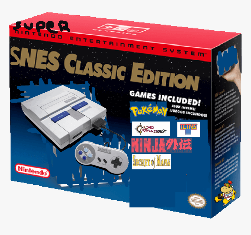 The Obvious Choices - Snes Classic Edition Mini, HD Png Download, Free Download