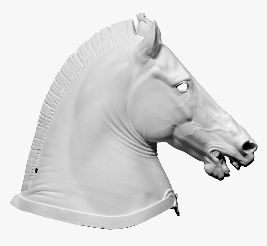 3d Scan Of Horse Head , Png Download - Horse Head 3d Free, Transparent Png, Free Download