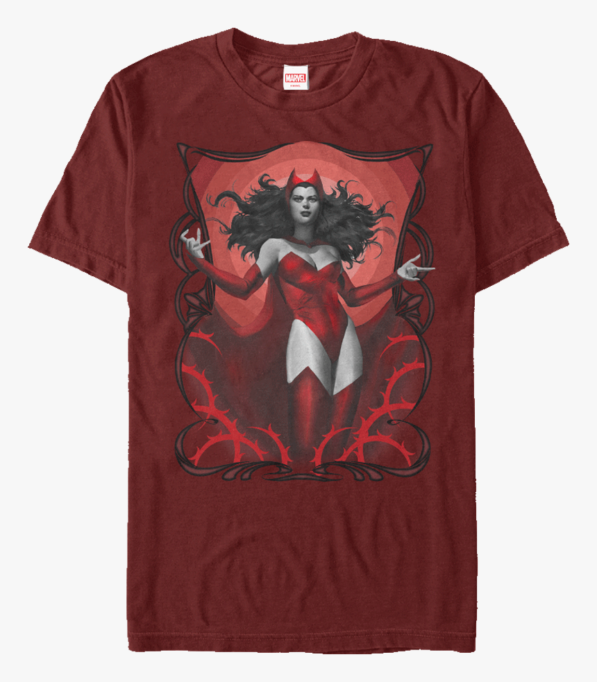 Scarlet Witch Shirt - Scarlet Witch T Shirt, HD Png Download, Free Download