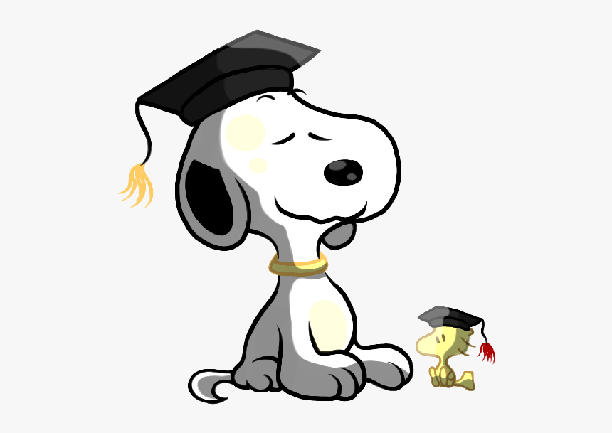 Snoopy Clipart Graduation - Snoopy Graduation Clip Art, HD Png Download, Free Download