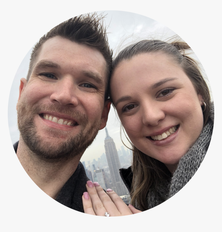 Tim And Corinne Top Of The Rock - Friendship, HD Png Download, Free Download