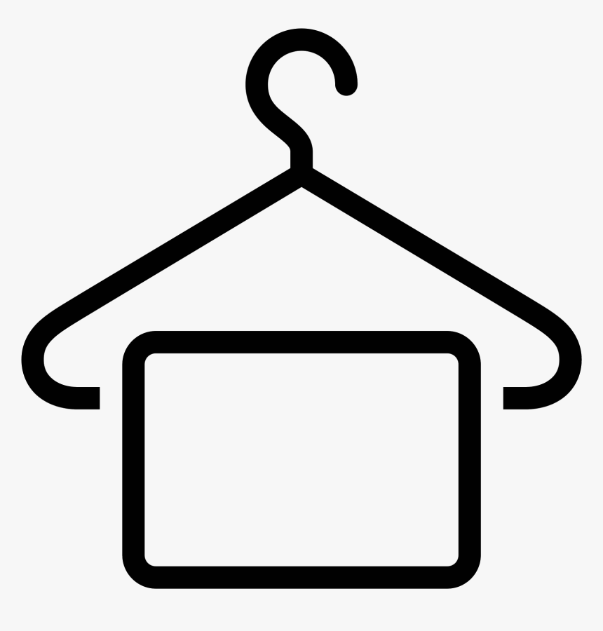 Dress Svg Hanger Png - Transparent Background Clothes Icon Png, Png Download, Free Download